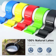 Kit Faixas Elásticas de Resistência TPE – Bandas Fitness para Musculação, Yoga, Pilates e Treinos Funcionais