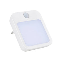Luz Noturna LED com Sensor de Movimento – Luminária para Tomada EU/US com Acendimento Automático