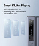 HUB USB-C BASEUS 11 em 1 – Dock Station com HDMI, DisplayPort, RJ45 e PD 100W