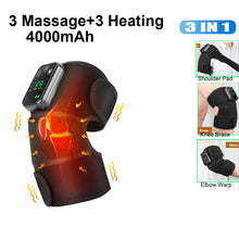 Massageador Térmico para Joelho sem Fio – Aquecimento, Vibração e Alívio Muscular para Pernas e Articulações