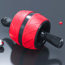 Roda Abdominal Ab Roller com Sistema de Rebound e Tapete para Joelhos – Treino de Abdômen