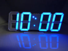 Relógio Digital LED de Mesa e Parede – Despertador com Calendário para Quarto e Sala