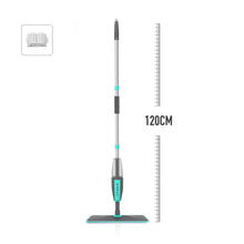 Mop Spray Giratório 360° com Refil de Microfibra – Esfregão Plano para Limpeza de Pisos