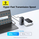 HUB USB-C BASEUS 11 em 1 – Dock Station com HDMI, DisplayPort, RJ45 e PD 100W