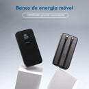 Power Bank Coibeu 10000mAh 23W – Carregador Portátil com Display Digital e Cabos Integrados