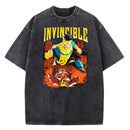 Camiseta Vintage Invincible Hero Unissex