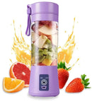 Mini Liquidificador Portatil Mixer Juice Garrafa Shake 6 Laminas + Cabo USB