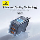 Carregador BASEUS 30W USB-C + USB-A – Fast Charging PD 3.0 com 3 Portas